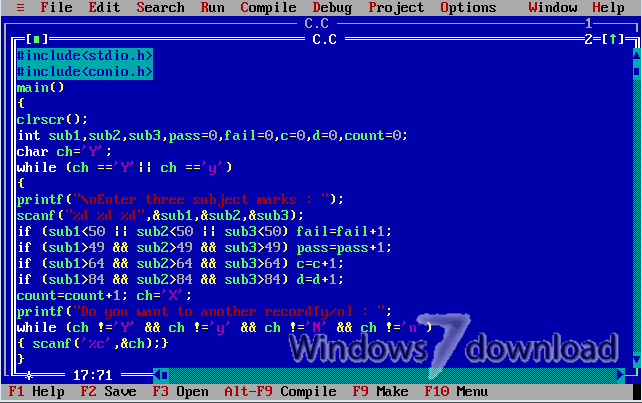 download borland c for dos